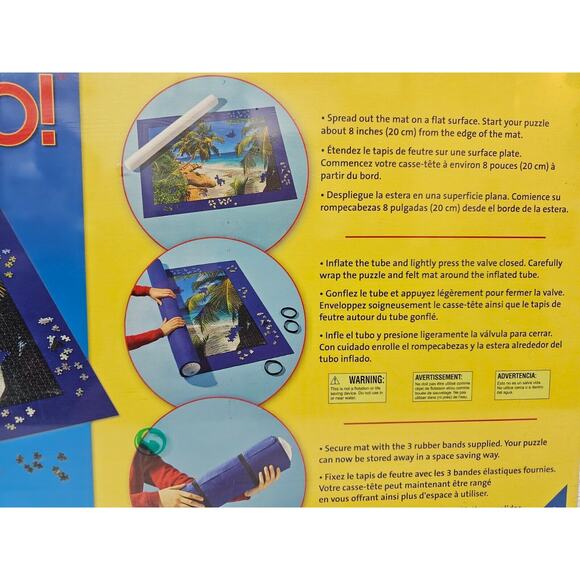 New Ravensburger Giant Puzzle Stow & Go for 1000 to 3000 pcs Sealed - Picture 4 of 4